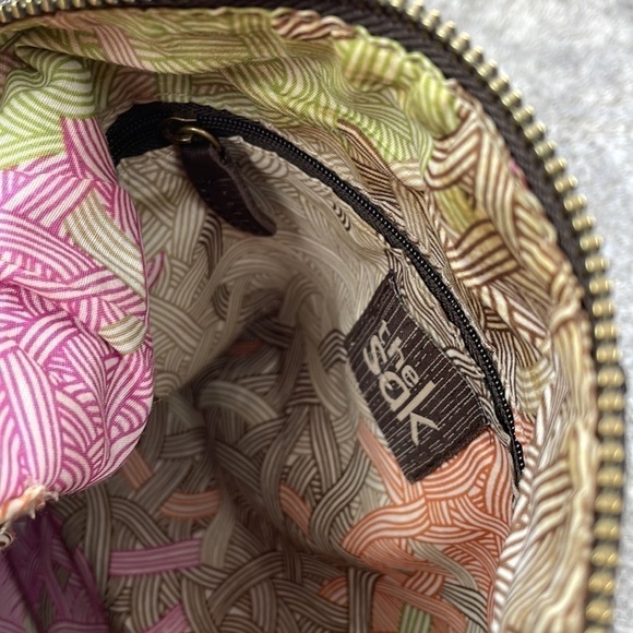 THE SAK | WOMENS THE SAK LEATHER & REPTILE ADJUSTABLE BROWN TONE CROSSBO… - Picture 6 of 11